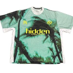 Hidden‎ Jersey Short Sleeve Mens Shirt NWOT Size M